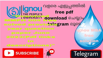 mmph 004 free solved previous year question paper june 2023 pdf links in descriptions