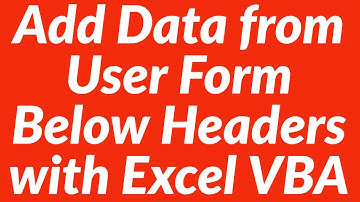 Add Data from User Form at Top Row Below Headers with VBA