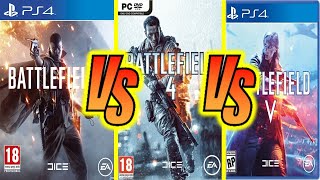 ¿El Mejor Battlefield de los Últimos Años? Battlefield V VS Battlefield 1 VS Battlefield 4