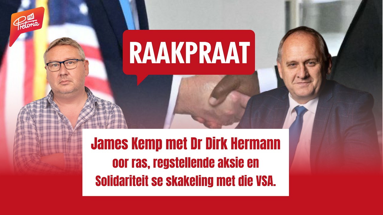 Dirk Ras RaakPraat | Dr Dirk Hermann oor ras, regstellende aksie en Solidariteit ...