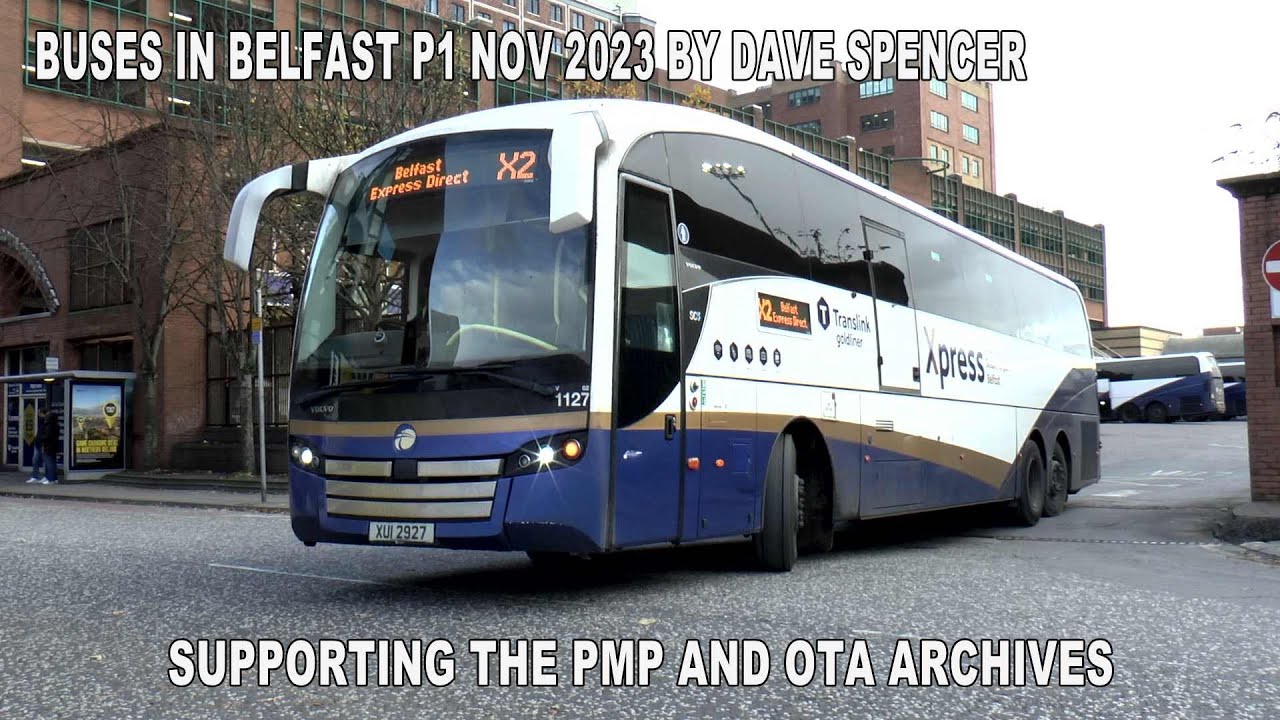 BELFAST BUSES PART ONE NOVEMBER 2023