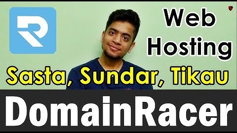 [HINDI] Best Cheap Web Hosting in India 2019 | DomainRacer