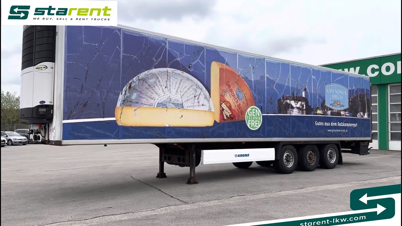 Starent verkauft - Krone Thermotrailer, Carrier Vector 1850 MT°, 3 – Zonen ...