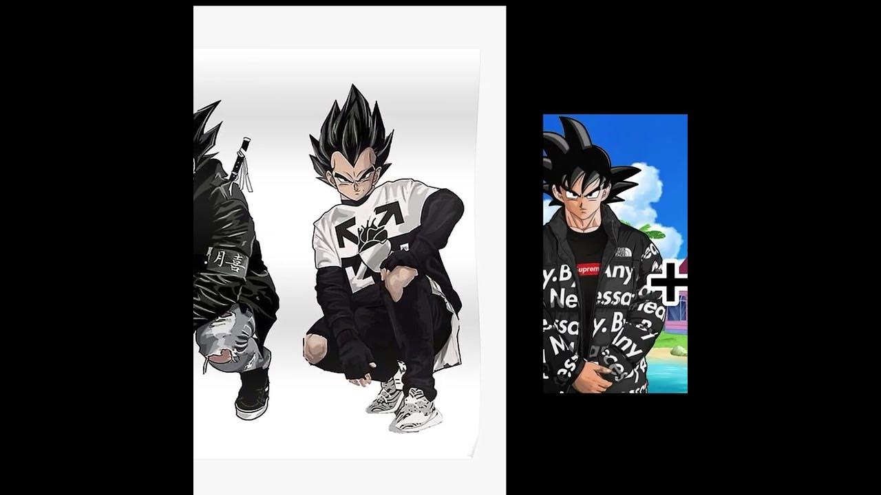 Drip goku and drip vegeta - YouTube