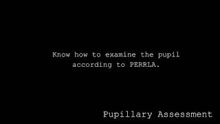 Chapter 12 Pupillary Assesment