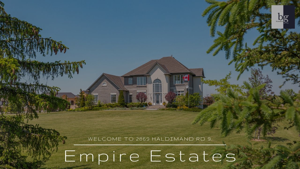 SOLD! 2869 Haldimand Rd 9, Empire Estates Executive Home YouTube