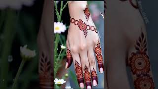 Easy Mehndi Design 😍 | Simple & Dark Henna Design for Beginners 5 Min Mehndi Design 😱 | Simple Trick