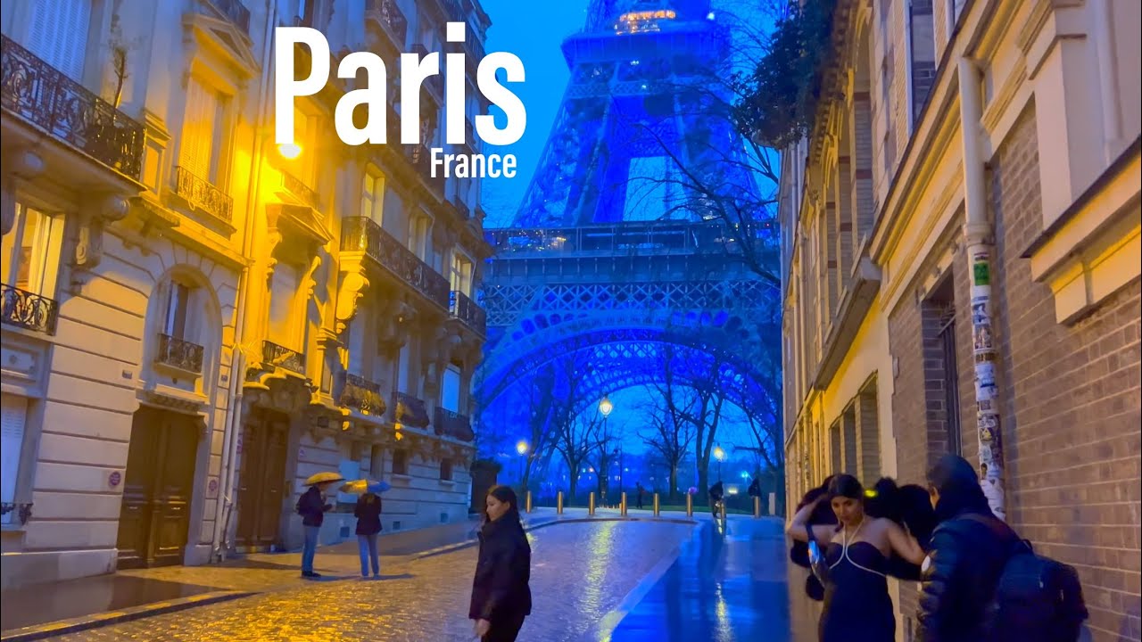 Paris, Francia | Passeggiata in Città 4K | 5 feb 2022