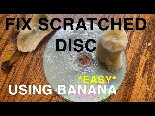 How to Resurface a Scratched DVD, CD, Game Disc - In 3 easy steps 