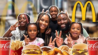 Family eats Mcdonalds Dinner in Dubai  Dad not happy, can't believe this happened!