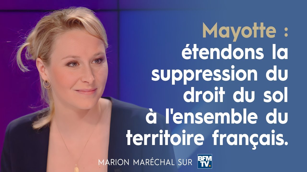 Mayotte : étendons la suppression du droit du sol à l'ensemble du  territoire français ! - YouTube