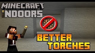 Aesthetic Lighting - Minecraft Indoors (Better Torches Tutorial)