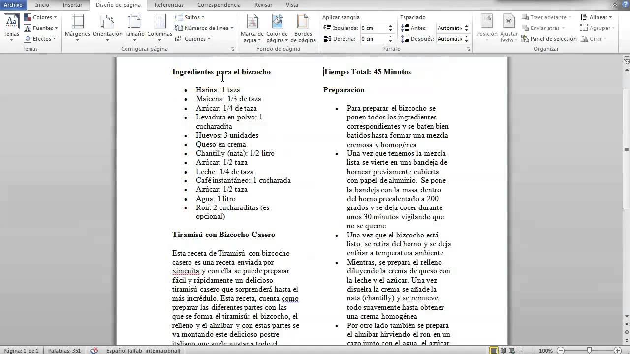 Hacer Columnas En Word Cómo trabajar con columnas de periódico en Microsoft Word 2010 - YouTube