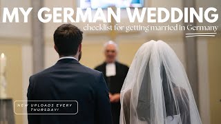 How To Marry in Germany | My German Wedding Part 2