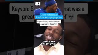 Kayvon Thibodeaux Corrects Himself After BLASTING Refs 🤣
