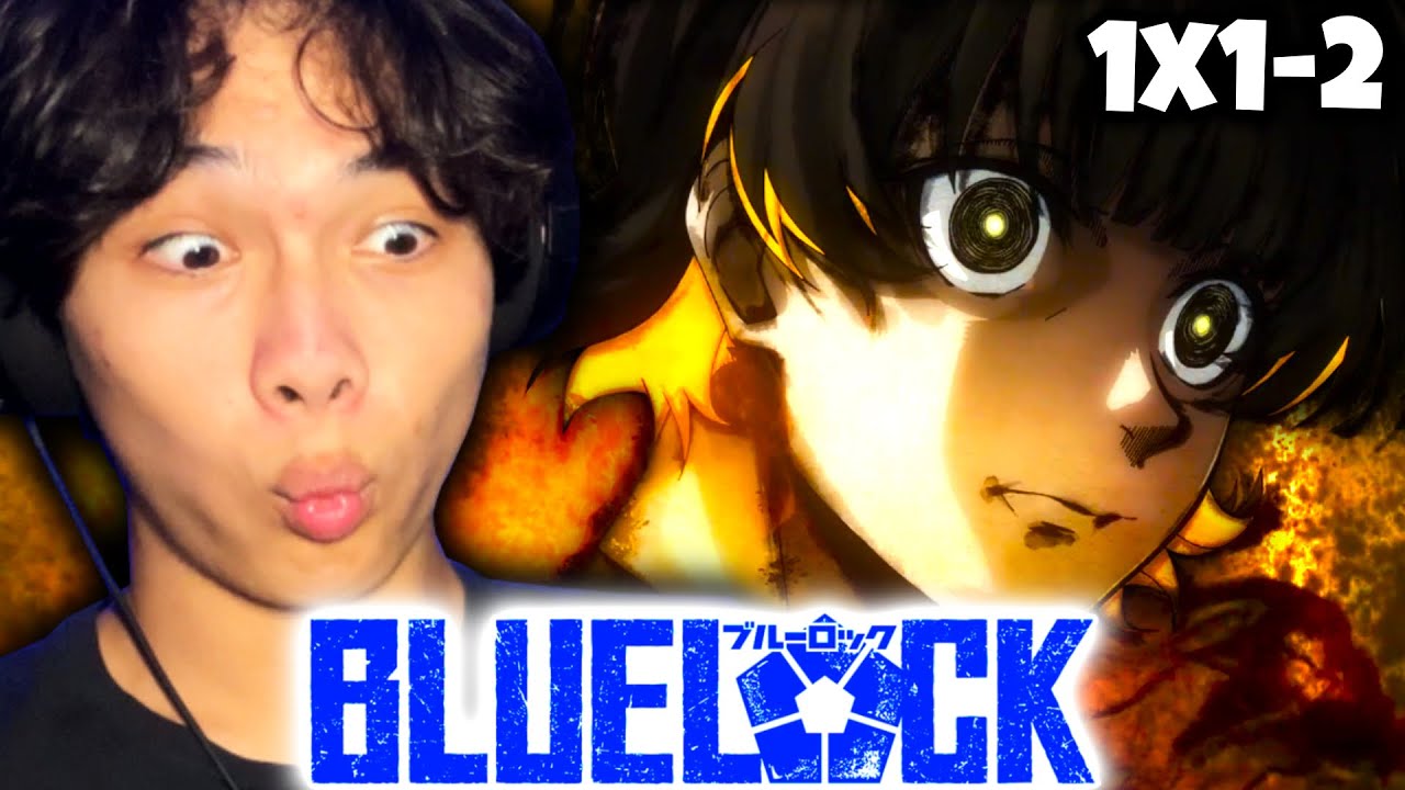 Reacting to BLUE LOCK as a Lifetime Athlete (1x1-2) | FIRST TIME REACTION