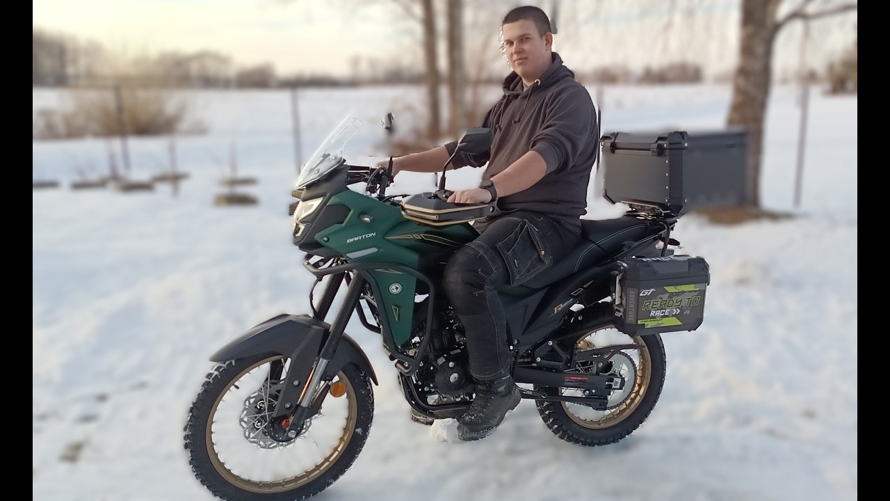 Nowy zakup - Barton Rally Duo 125cc - Montaż kufrów!!!