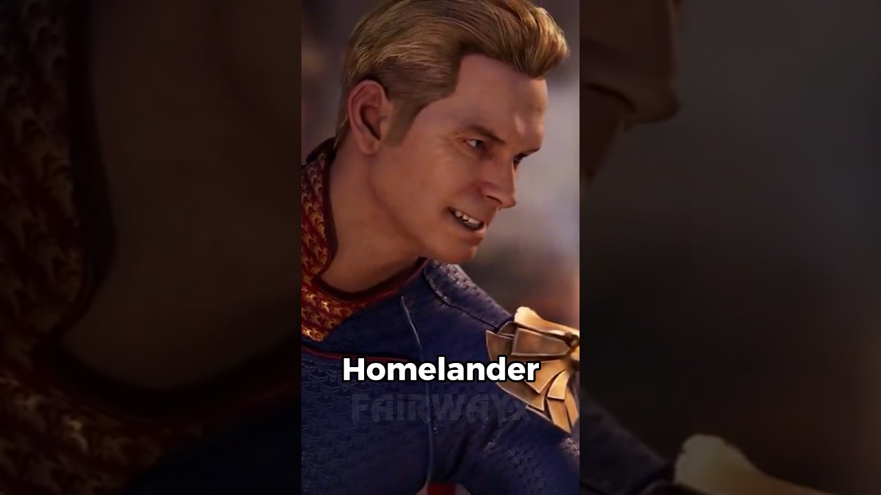 Homelander MK1 First Look! Who Voices Him? #mortalkombat #homelander #shorts