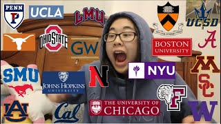i applied to 25 colleges... | COLLEGE DECISION REACTIONS 2019