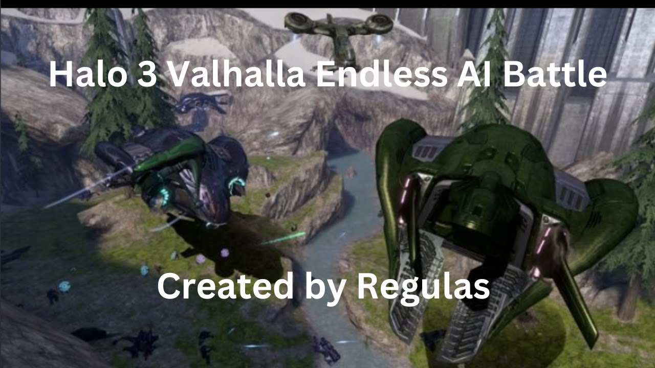 Halo MCC Mod Showcase: Halo 3 Valhalla Endless AI Battle - YouTube