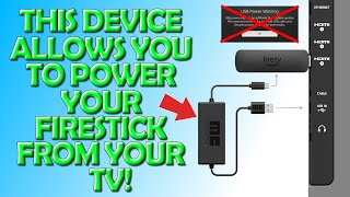 ⚡ This Device Allows You To Power Your Firestick From Your TV! ⚡