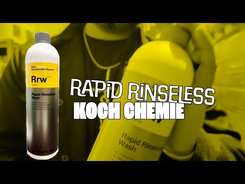 Koch Chemie Rapid Rinseless Wash - YouTube