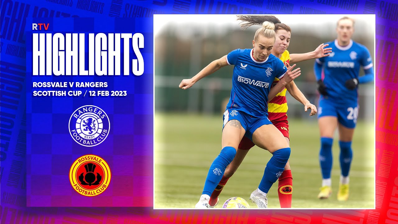 HIGHLIGHTS | Rossvale 0-13 Rangers Women 12 Feb 2023