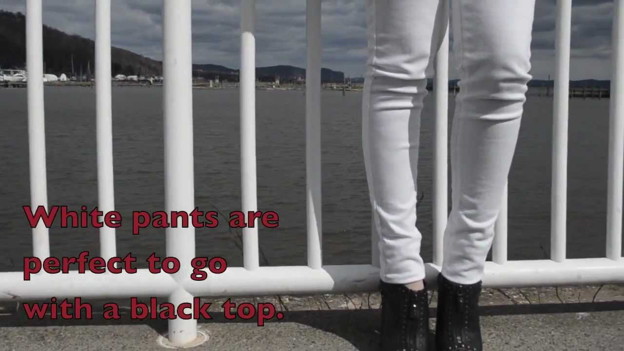 Spring Color Series Part 2: Black and White Outfits