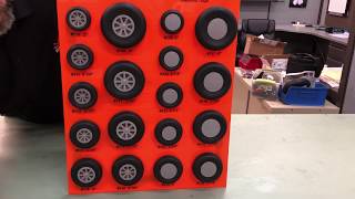 Scale Model Aircraft Wheels