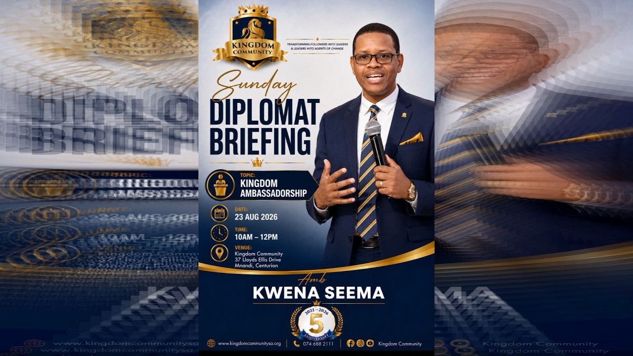 Diplomat briefing session (Kingdom Ambassadorship)