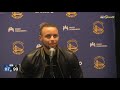 Curry: “We played 12 guys, and you got Klay Thompson back at home playing 5-on-5 getting ready"