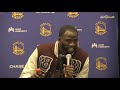 Curry: “We played 12 guys, and you got Klay Thompson back at home playing 5-on-5 getting ready"