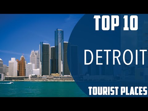 Video: 14 atracciones turísticas mejor valoradas en Detroit