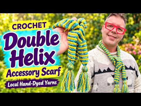 Crochet FAST & EASY Double Helix Scarf