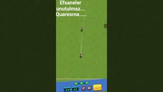 Efsaneler unutulmaz Quaresma.... #quaresma