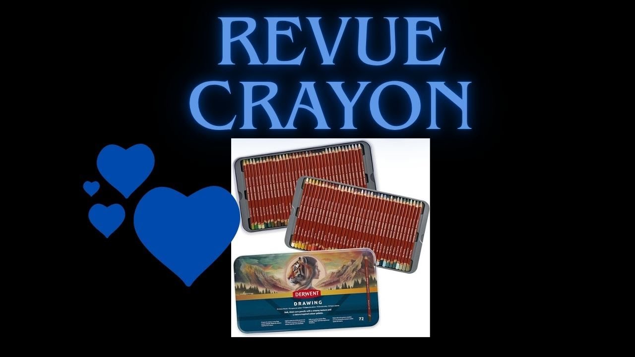 revue derwent drawing 72 couleurs!😍😍😍