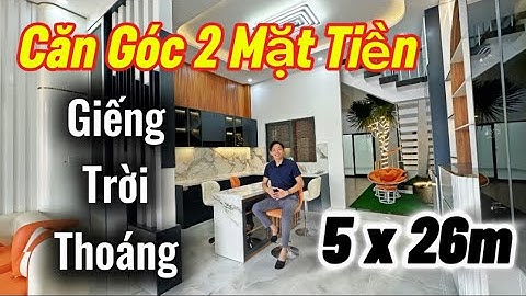 🔥 Bán Nhà Phố Sân Vườn Hiếm Có Gần Chợ Bình Chánh | SHR hoàn công | Hoàng Doanh Nhà Đẹp