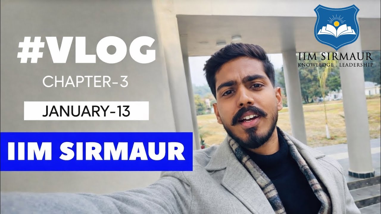 IIM Sirmaur Vlog: Study, Eat, and Workout!”🏋️ 😍