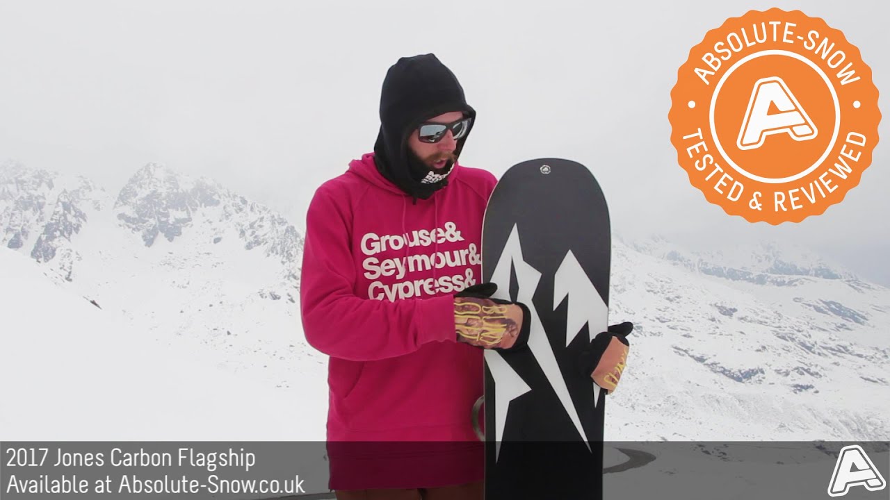 jones carbon flagship snowboard 2017 Women's (155CM) Discover the Jones Flagship Immerse yourself in a world of limitless possibilities with the Jones Flagship Sneak Peek: 2017 Jones Snowboards
