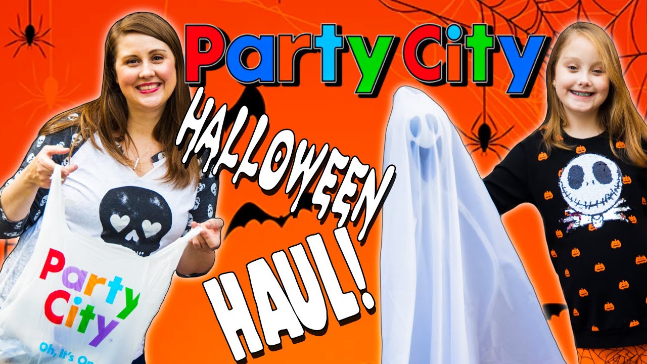 Party City Halloween Haul! Shopping For Halloween Decorations With A