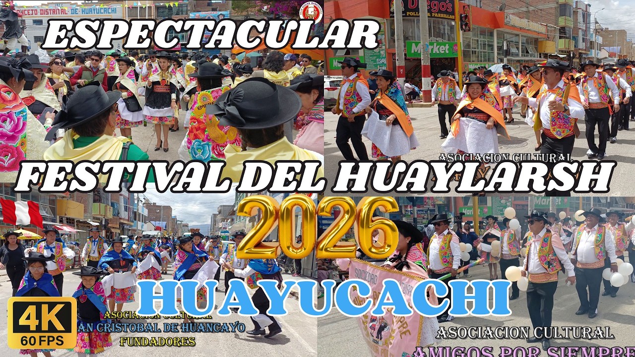 FESTIVAL DEL HUAYLARSH EN HUAYUCACHI 2026