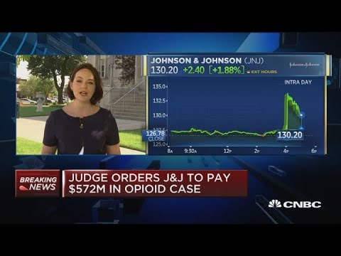 Judge rules against Johnson & Johnson in landmark opioid case in Oklahoma