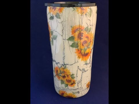 Epoxy Crackle Cup Tutorial