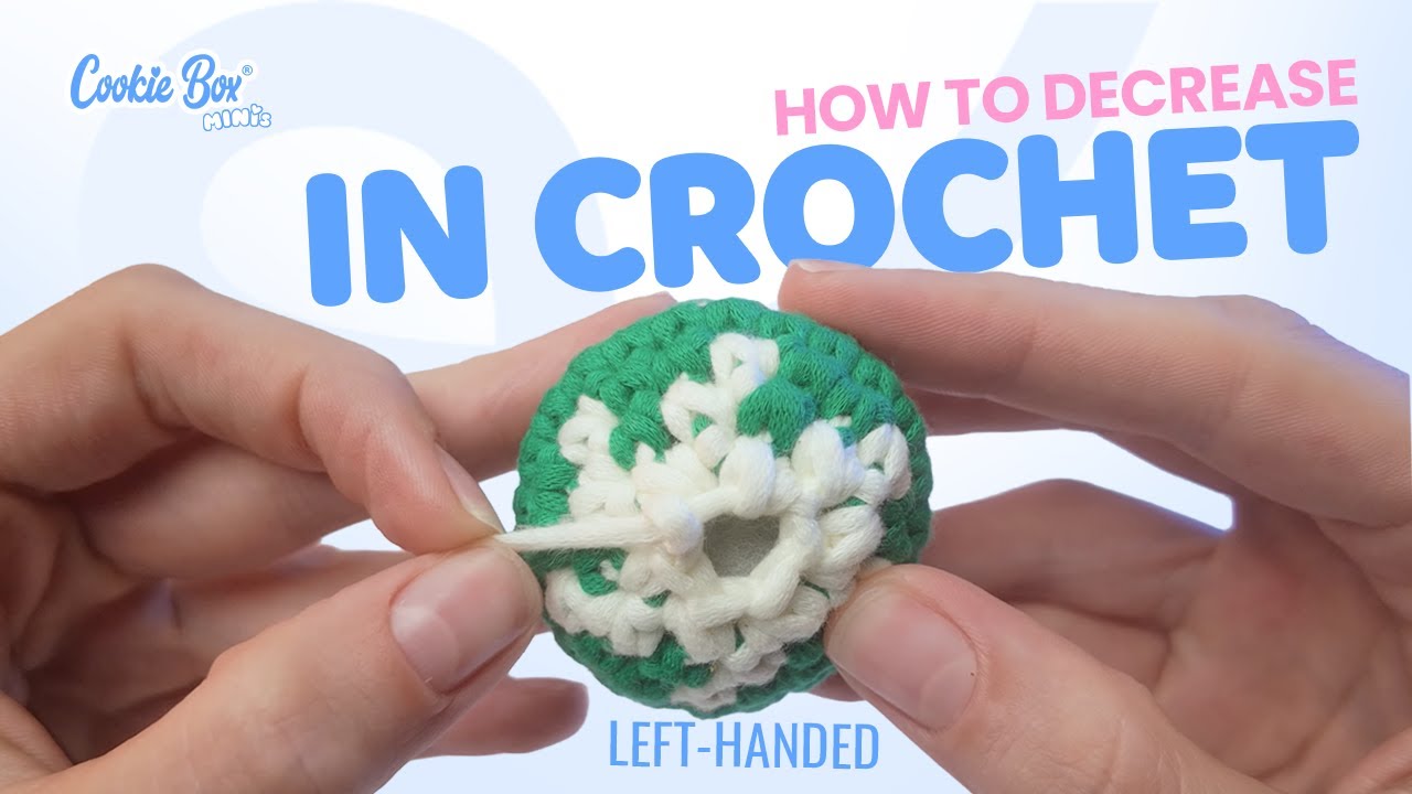 How to Decrease in Crochet (Right-Handed) | Easy Crochet for Beginners ...