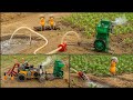 Mini Tractor Water Pump Irrigation Project | DIY Farming Innovation @SojoCreator 