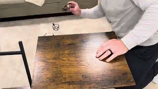 Unboxing & Assembling the VECELO Foldable TV Tray Set (Amazon Furniture Build)