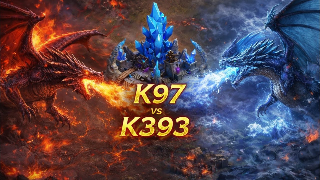 Clash of kings DC13 K97 vs K393 🔥🔥🔥🔥