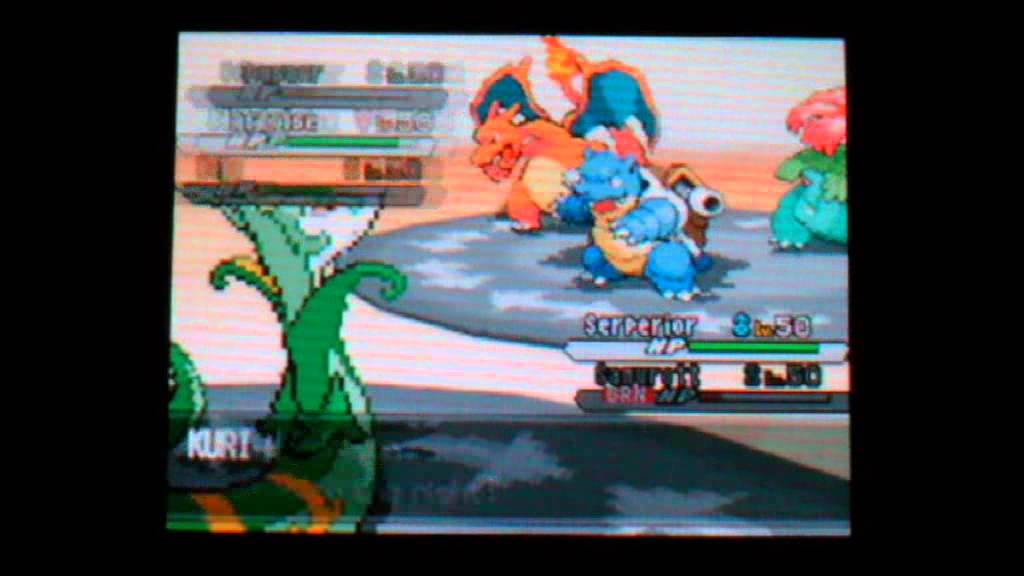 Pokemon B/W Rotation Battle: Starter Battle: Kanto vs Unova (Unova side ...
