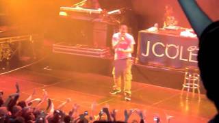 J. Cole - Cole World The Sideline Story Tour Europe 2011 | LIVE