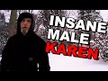 Psycho Male Karen gets Arrested at Home
